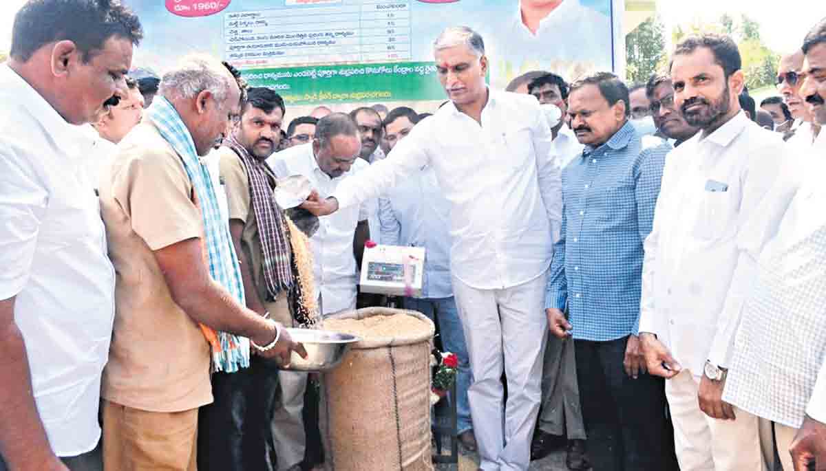 Centre must re-examine their decision not to procure para-boiled rice: Harish