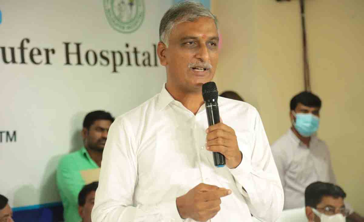 Harish Rao rubbishes Kishan’s allegations over AIIMS