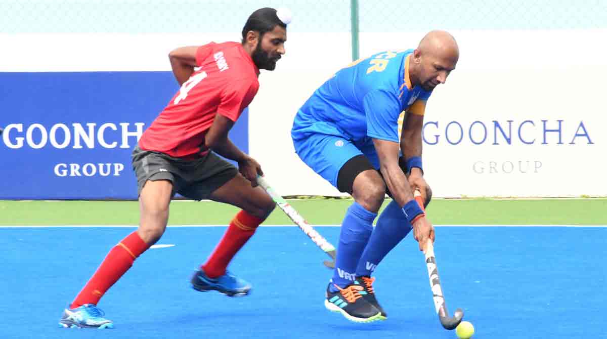 Lovepreet’s brace keeps SCR in fray in 57th Nehru Senior Hockey Tournament