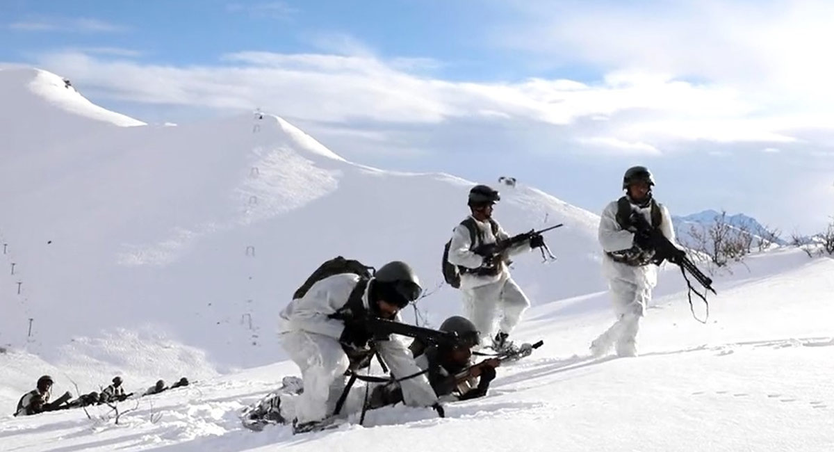 Indian, US armies hold joint exercises in Alaskan snow-bound mountain