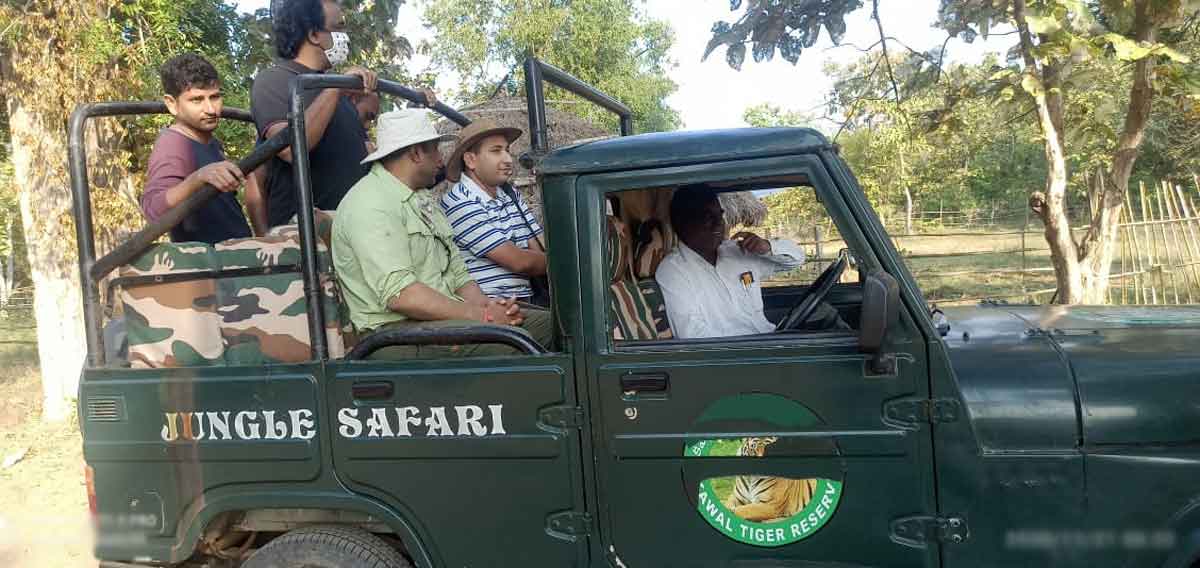 Safari ride resumed at Kawal Tiger Reserve of Mancherial