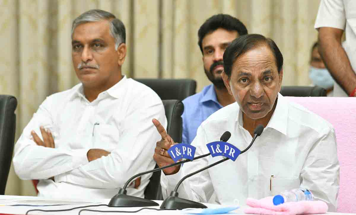 KCR declares war on BJP
