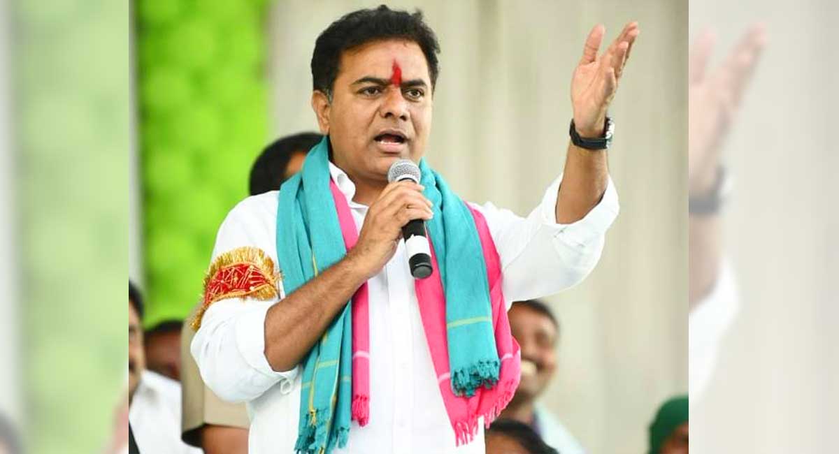 KT Rama Rao hits back at BJP for calling KCR a ‘traitor’