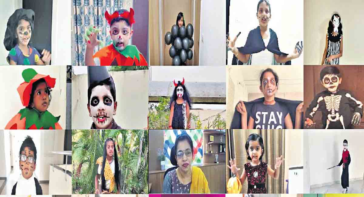 Kairos Int’l School: Kids don spooky attire on Halloween