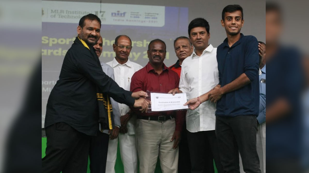 Hyderabad: MLRIT organises first Sports Scholarship programme