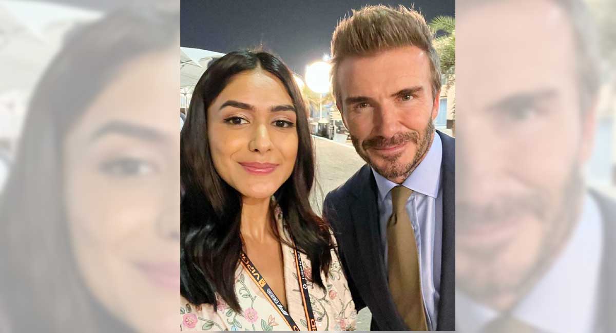 Mrunal Thakur, Mouni Roy can’t contain their joy after meeting David Beckham
