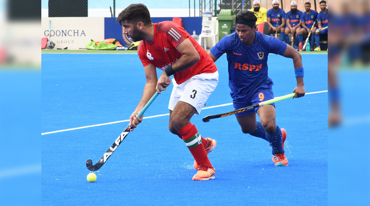 Indian Railways rally to beat P&S Bank in 57th Nehru Senior Hockey Tournament