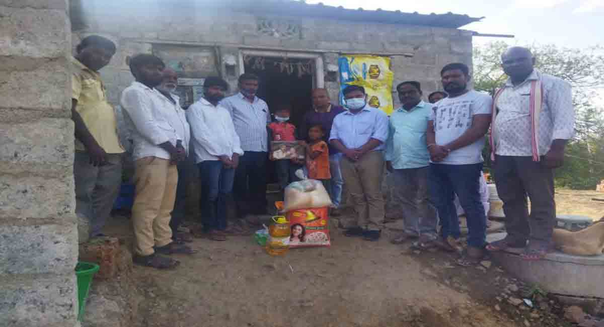 Sangareddy based NGO comes forward to support orphaned kids