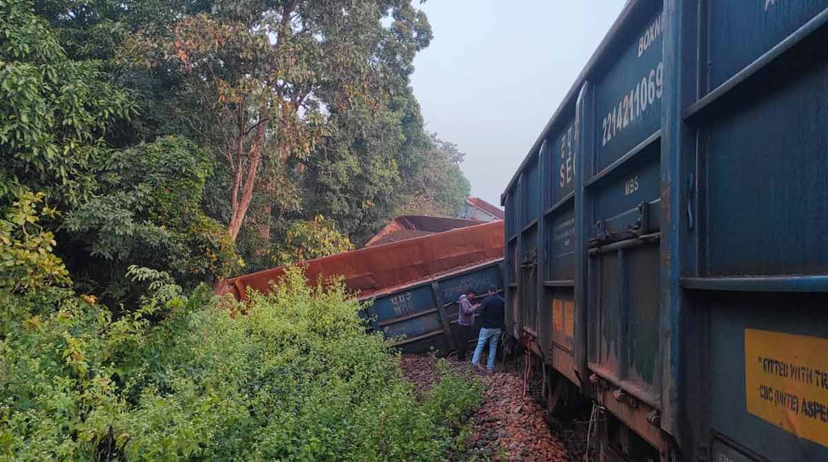 Naxals sabotage rail track, derail train in Chhattisgarh