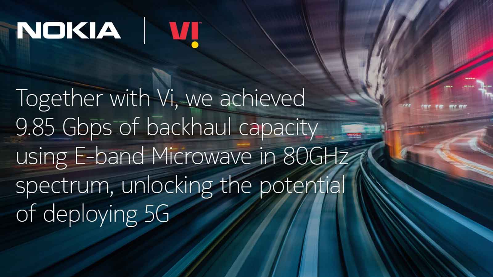 Nokia, Vodafone Idea partner to trial 5G services using E-band