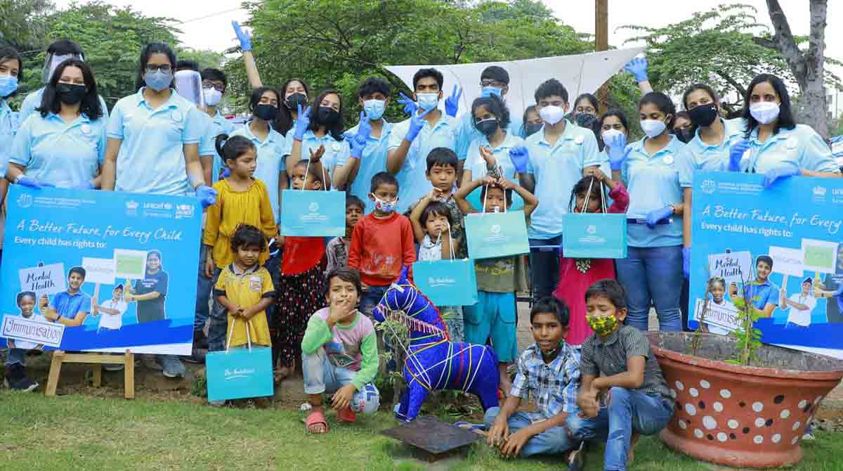 Hyderabad: Oakridge students join UNICEF initiative