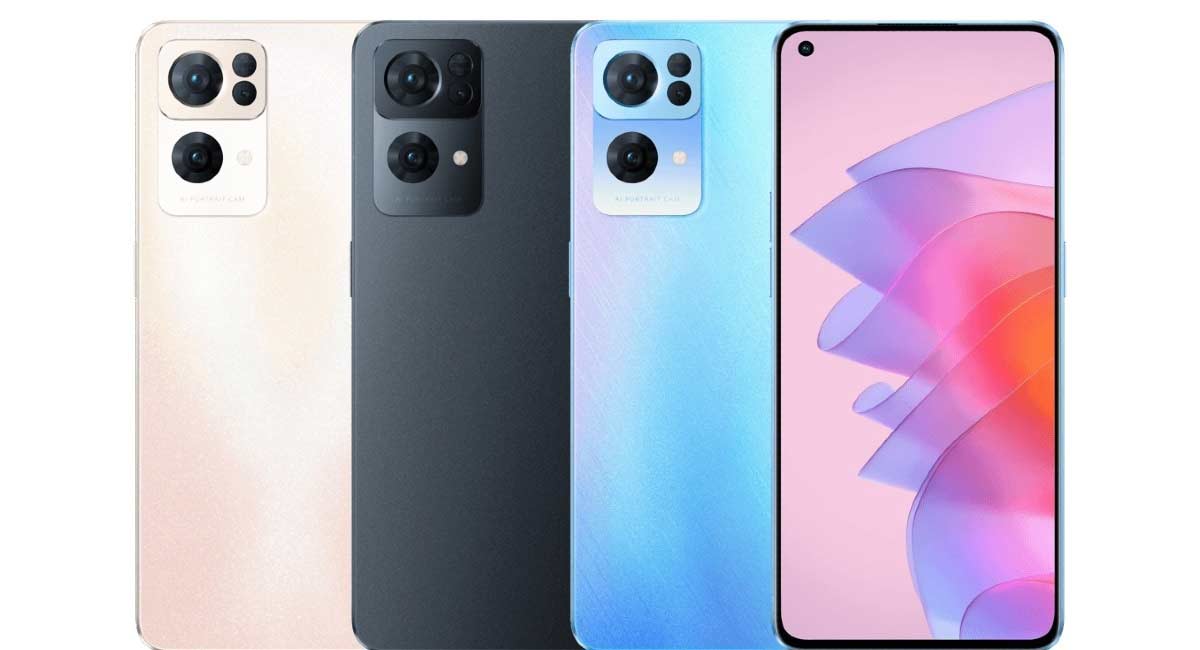 Oppo Reno 7 series with flat design, triple cameras launched