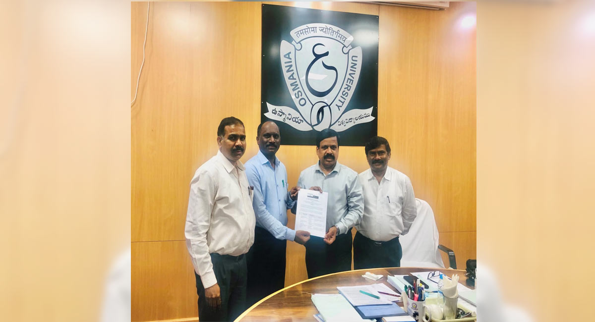 Osmania University faculty bags international research project