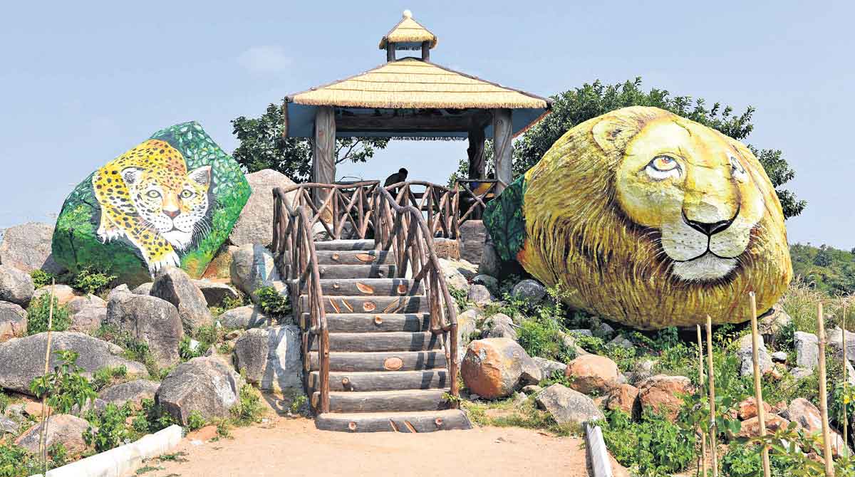Pranavayu Park at Gajularamaram ready to open soon