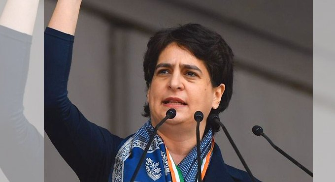 Govt decided to repeal farm laws as it sensed poll defeat: Priyanka Gandhi