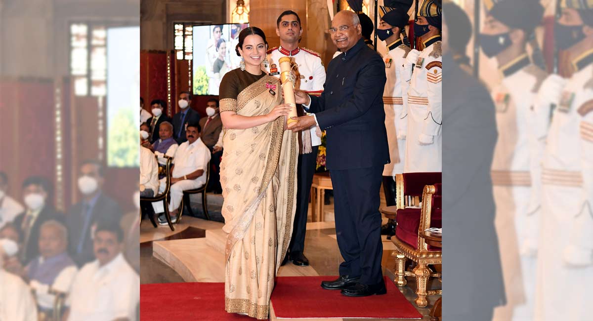 DCW chief urges Prez Kovind to withdraw Kangana’s Padma Shri award