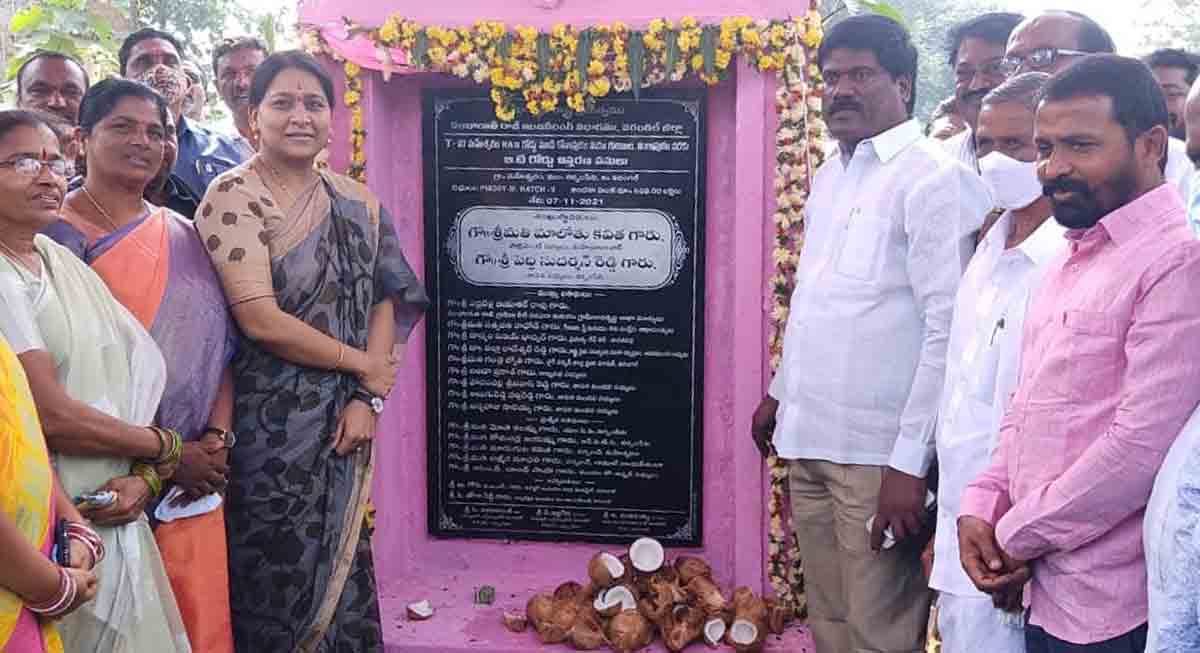 Foundation laid for Rs 65.9-cr two-lane road in Narsampet