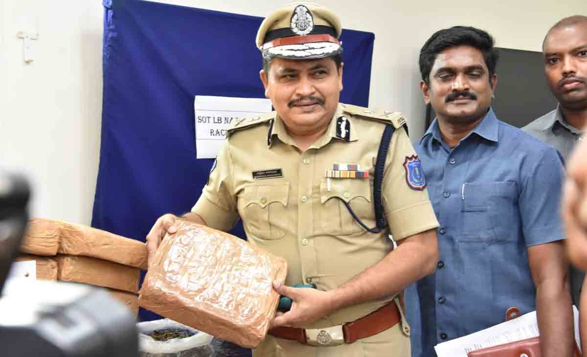 Inter-State racket: Rachakonda cops seize 1,240 kg marijuana
