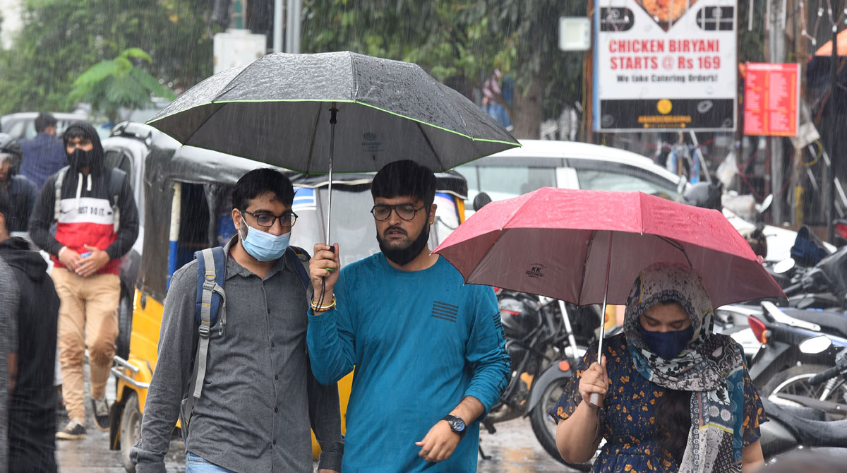 Light rains likely to continue in Hyderabad