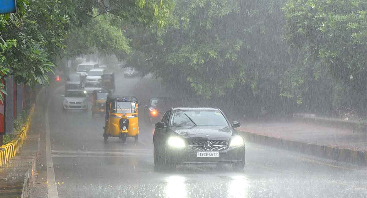 Rainy weekend in store for Hyderabad