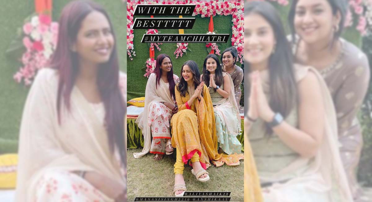 Rakul Preet Singh begins shooting for ‘Chhatriwali’