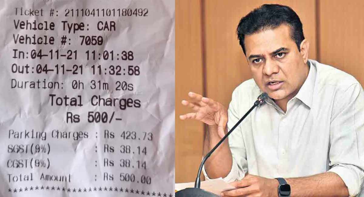 Retd Army official coughs up Rs 500 parking fee at Secbad railway station, KTR calls it ‘atrocious’