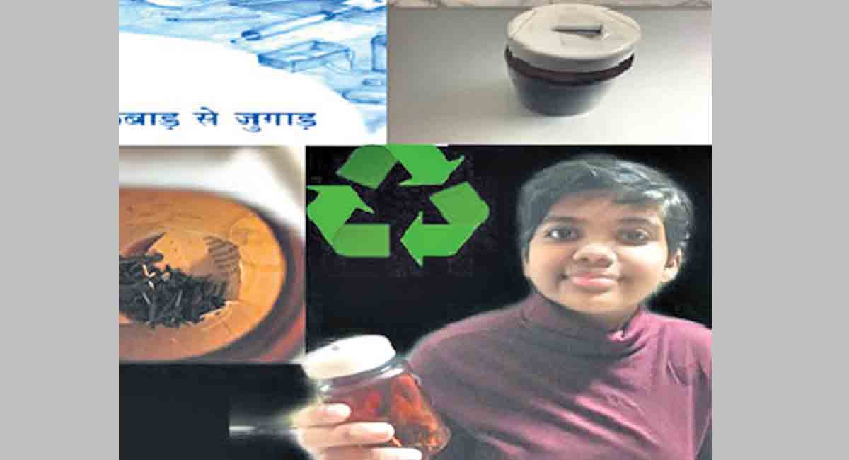 Gitanjali Primary School: Reusing plastic bottles