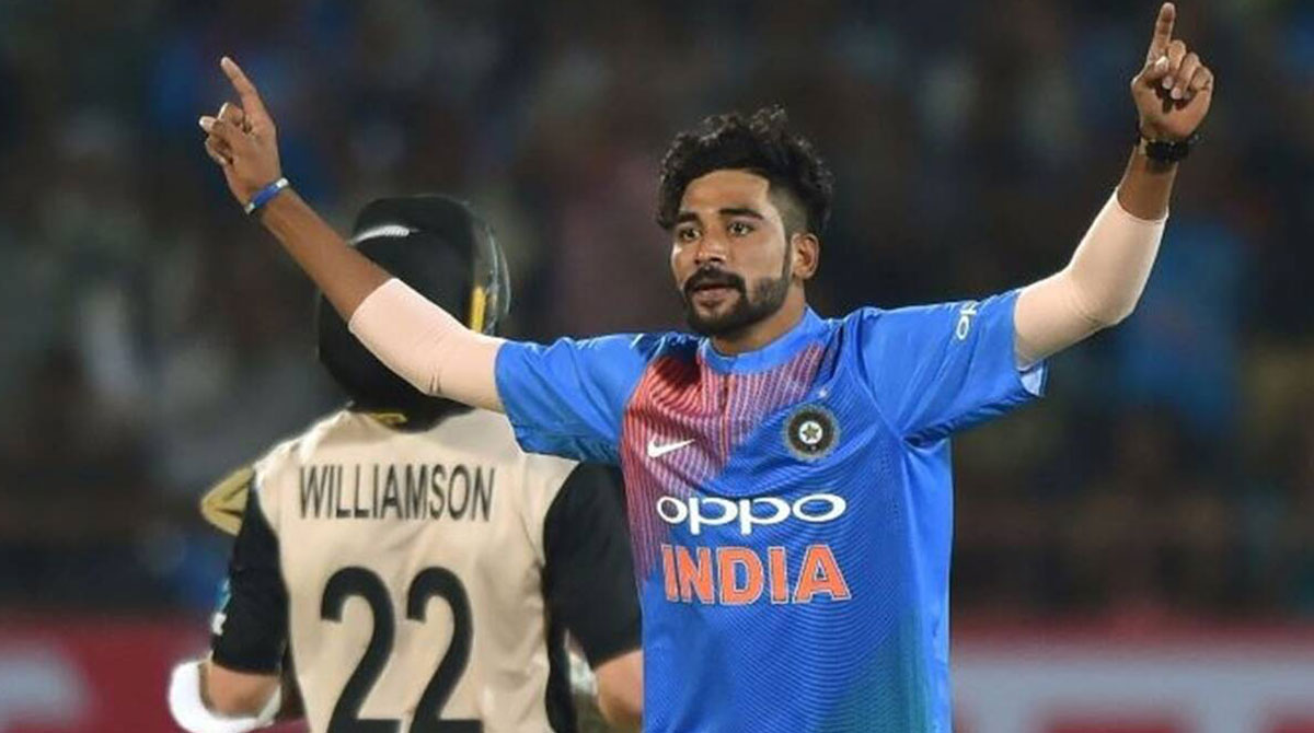 Mohammed Siraj ready to explode in white-ball cricket