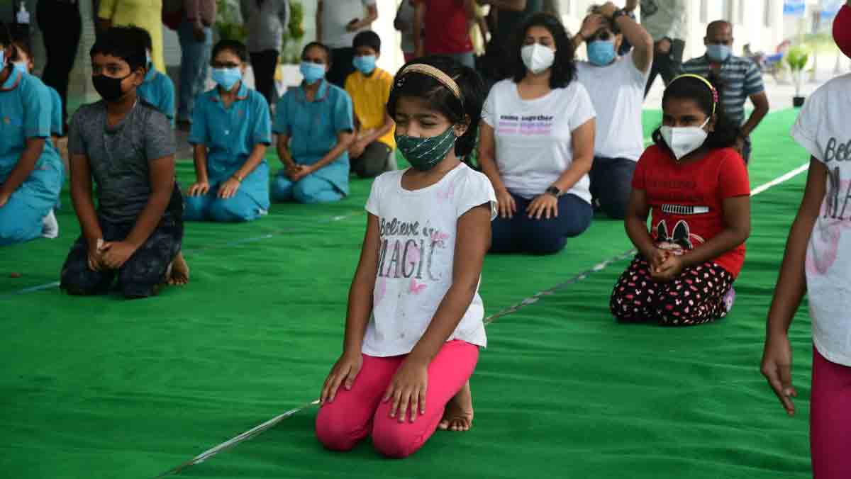 Hyderabad: ‘Fun Yoga’ for kids gets good response