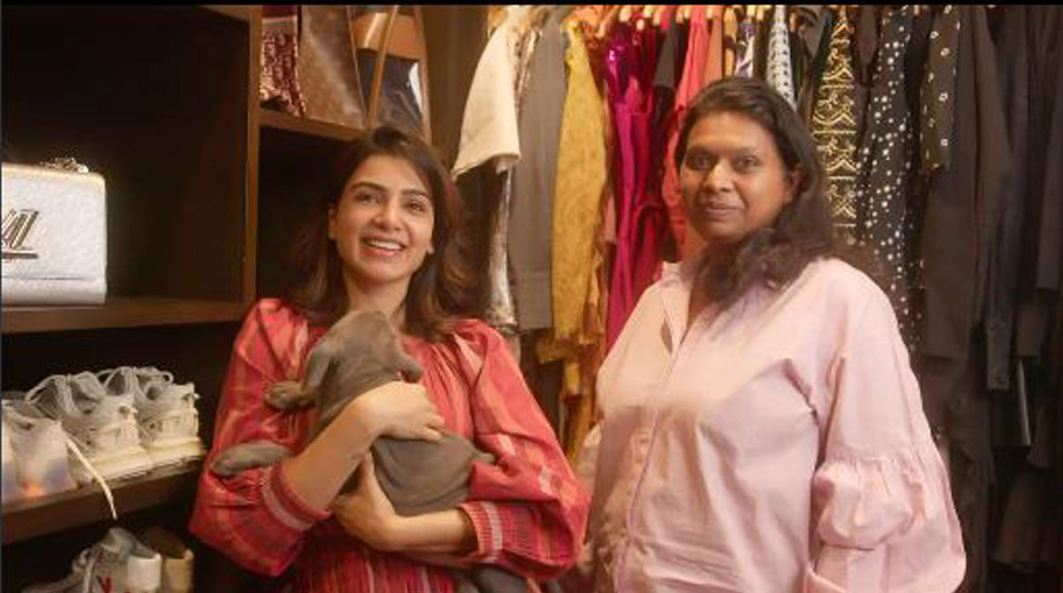 Actor Samantha declutters everytime she feels low