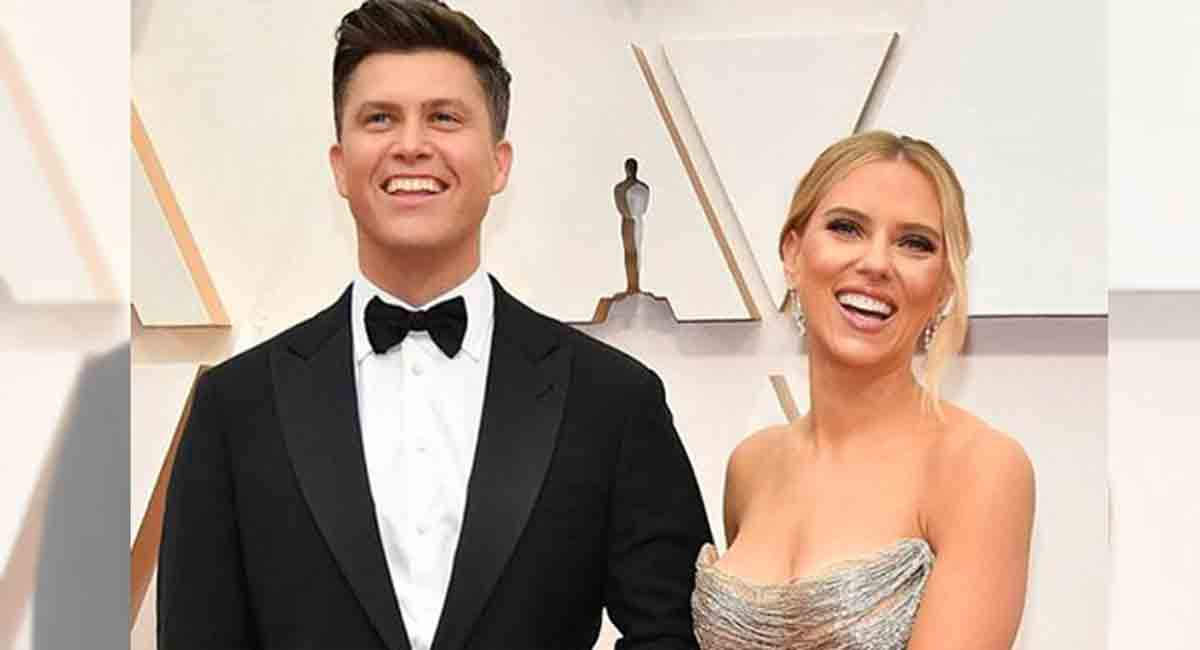 Scarlett reveals how she makes her husband laugh