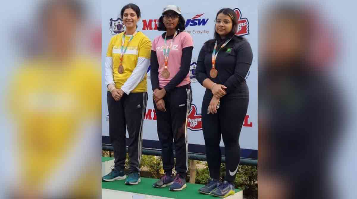 Telangana shooters win bronze in 64th National shooting championship
