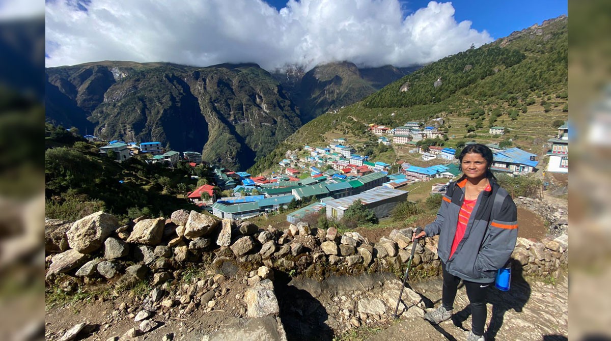 This 16-year-old girl treks new highs