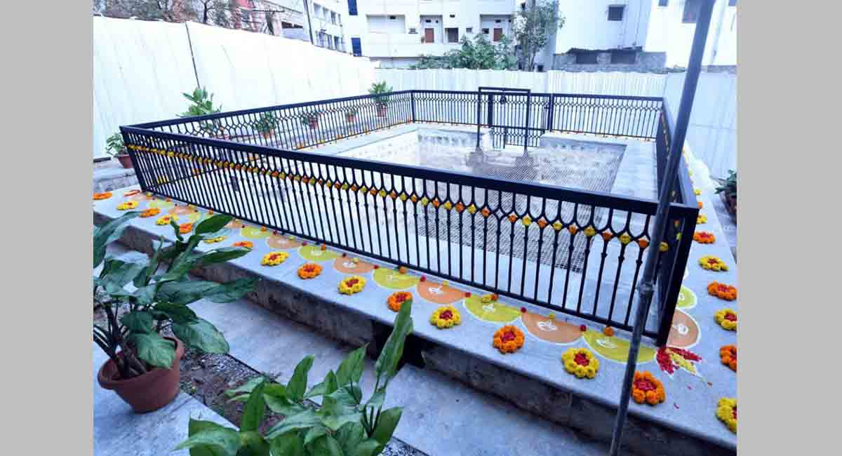 Hyderabad: Gachibowli stepwell revived