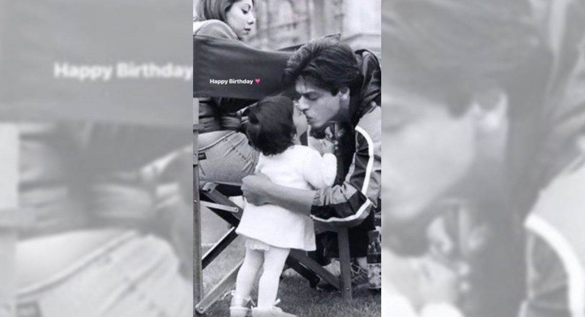 Suhana Khan’s throwback picture wishing father SRK on birthday is sure to melt your heart