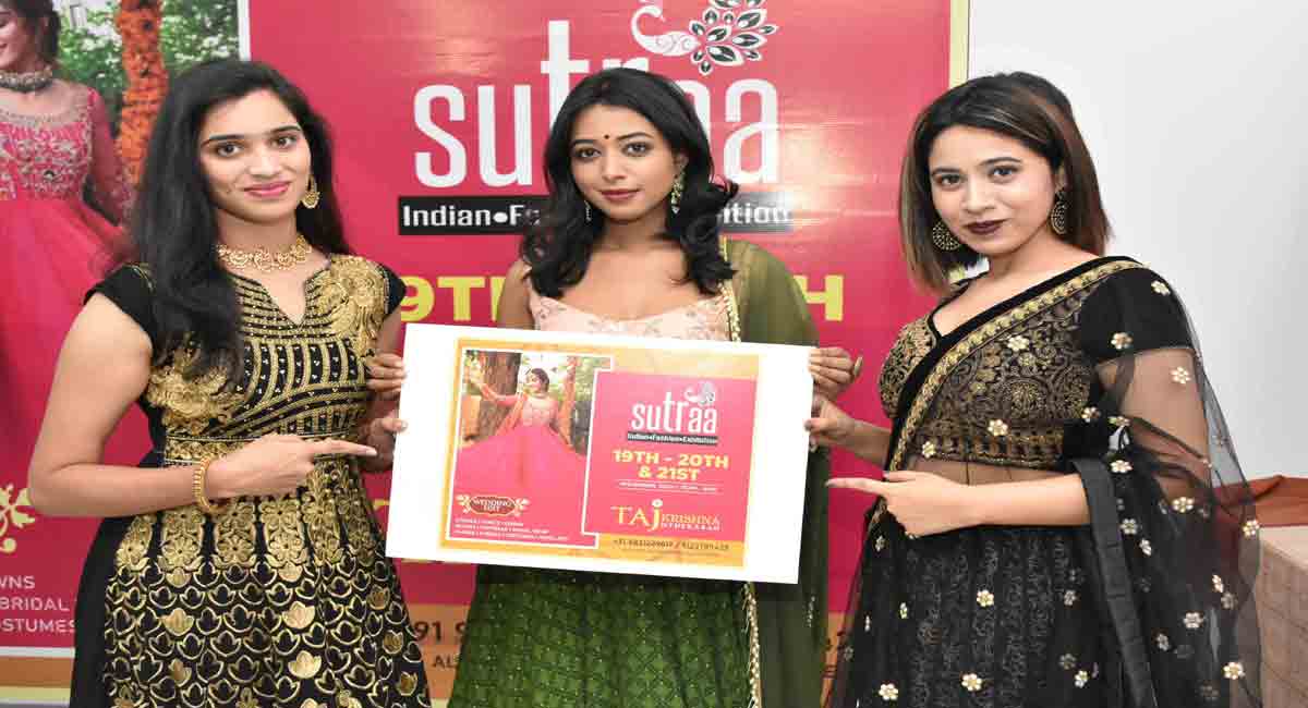 Sutraa exhibition: For styling needs of brides and grooms