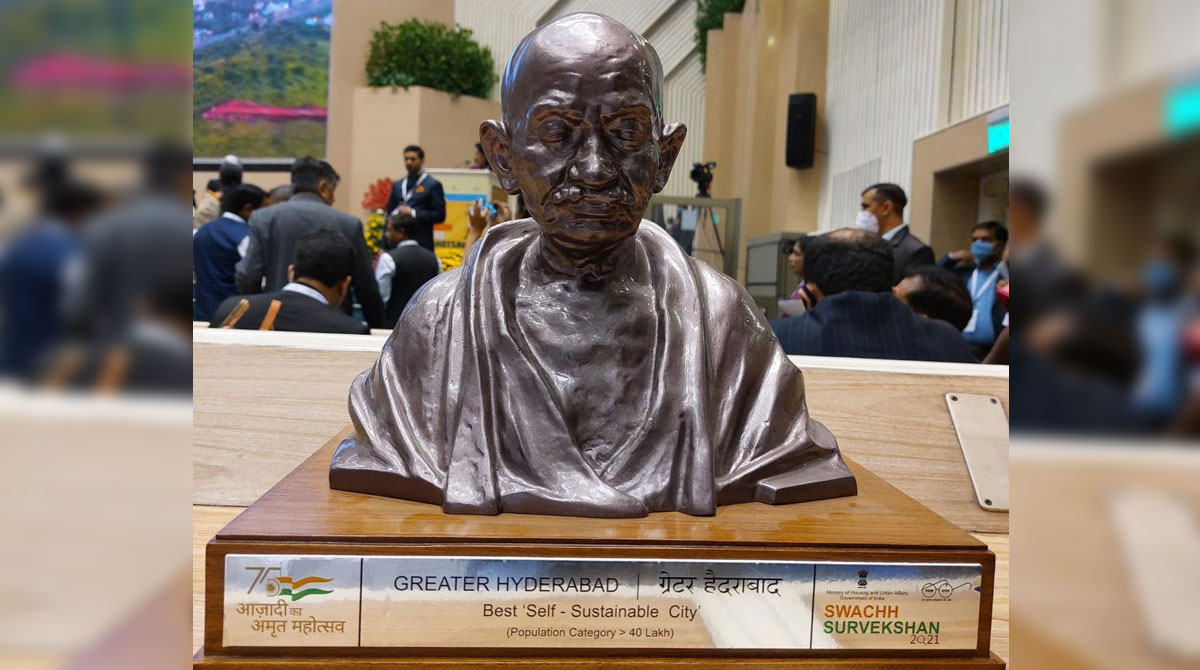 Hyderabad scores big as clean city in Swachh Survekshan 2021