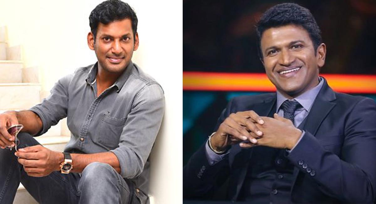Tamil actor Vishal to continue Puneeth’s social service activities