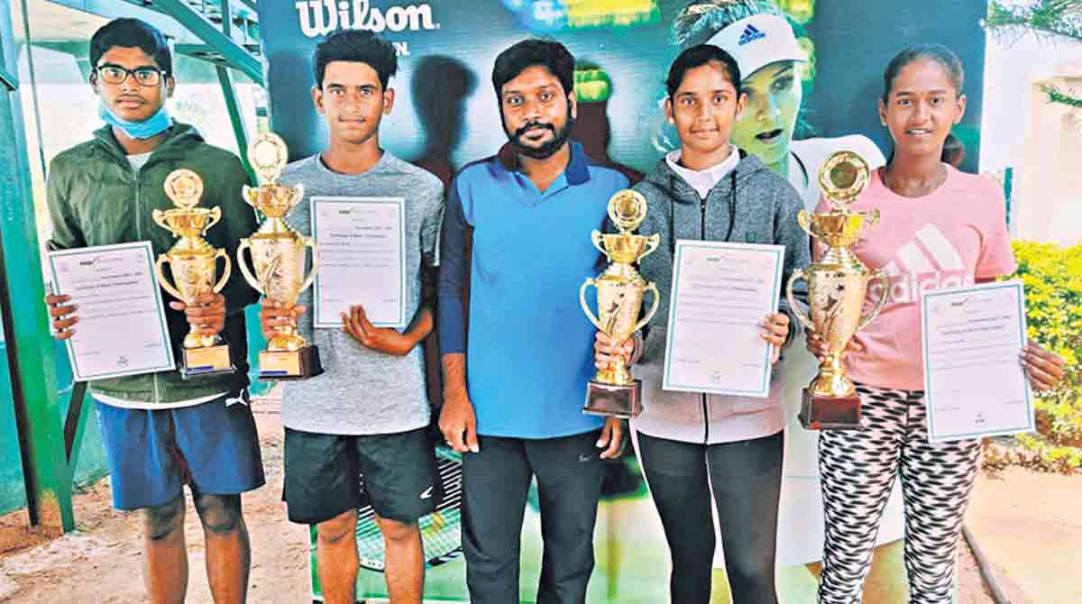 Trishant, Harshini bag AITA Championship U-16 titles