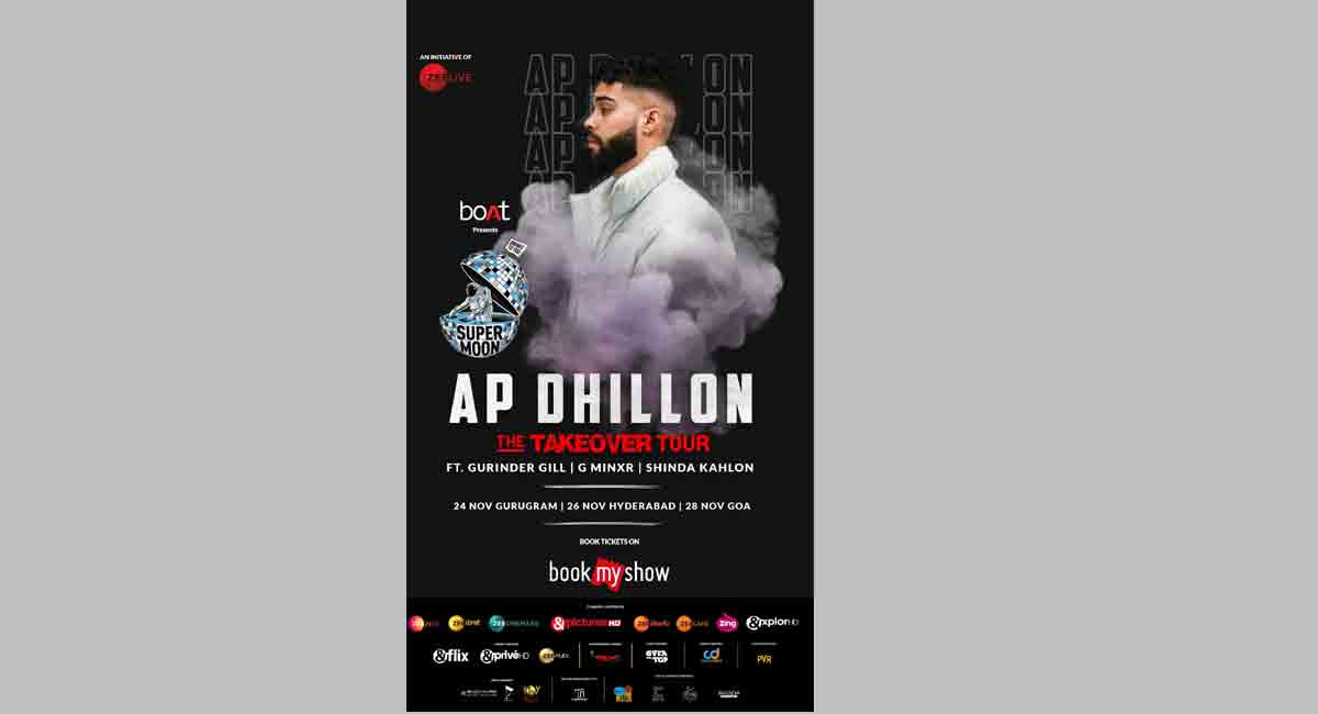 Witness AP Dhillon weave magic in Hyderabad