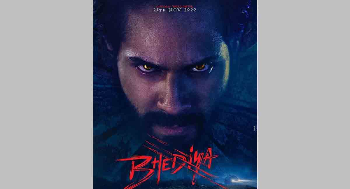 Varun Dhawan looks ferocious in ‘Bhediya’