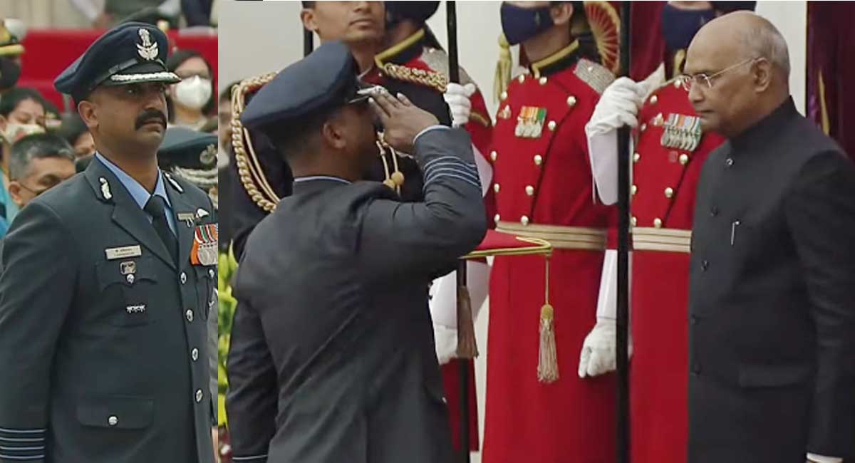 War hero Abhinandan Varthaman accorded Vir Chakra