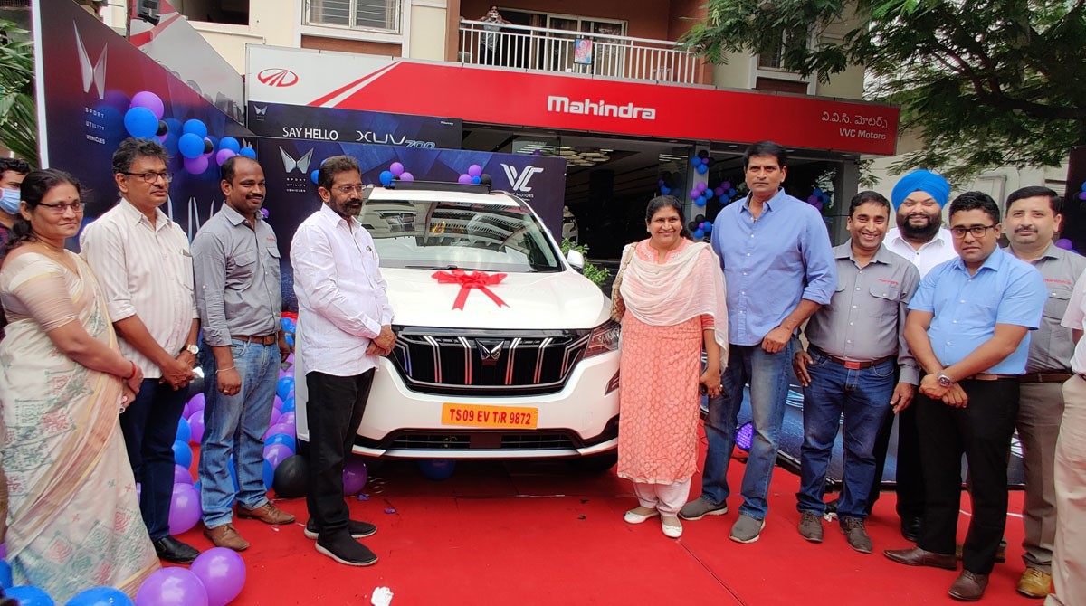 Mahindra XUV 700 delivery commences in Hyderabad