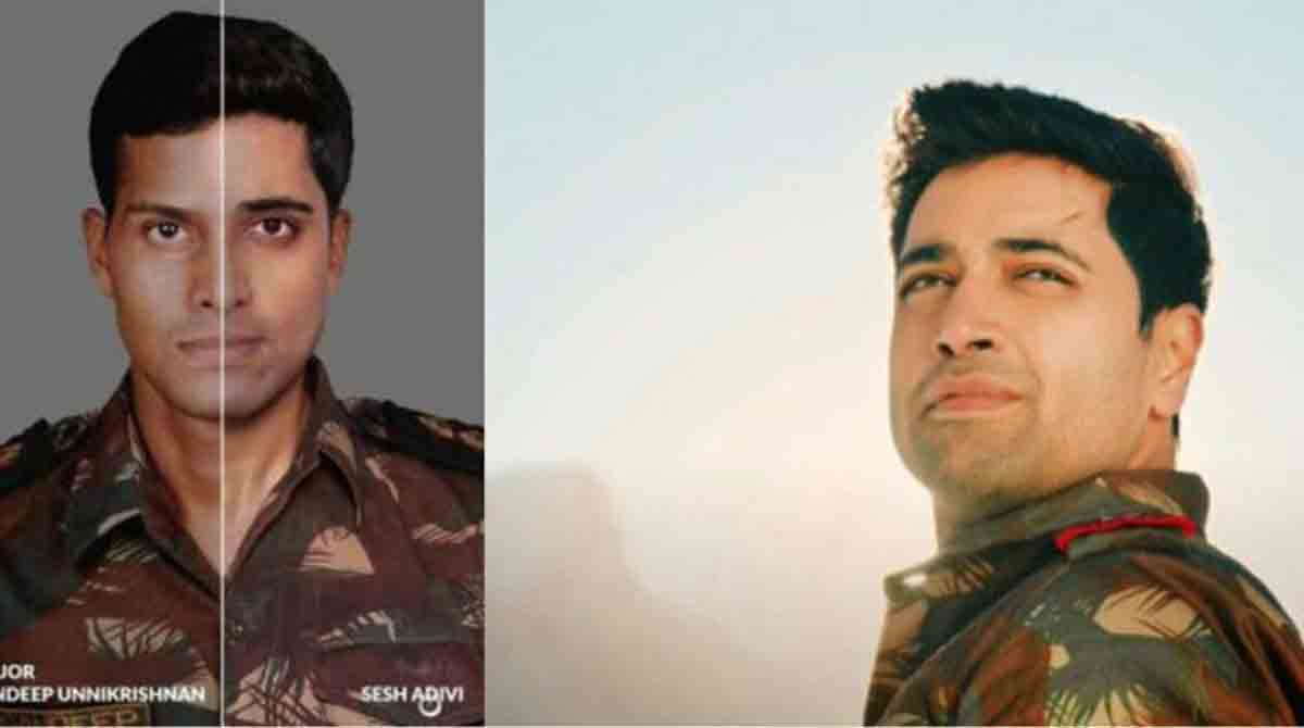 Major Sandeep Unnikrishnan was the first to crack a joke: Adivi Sesh