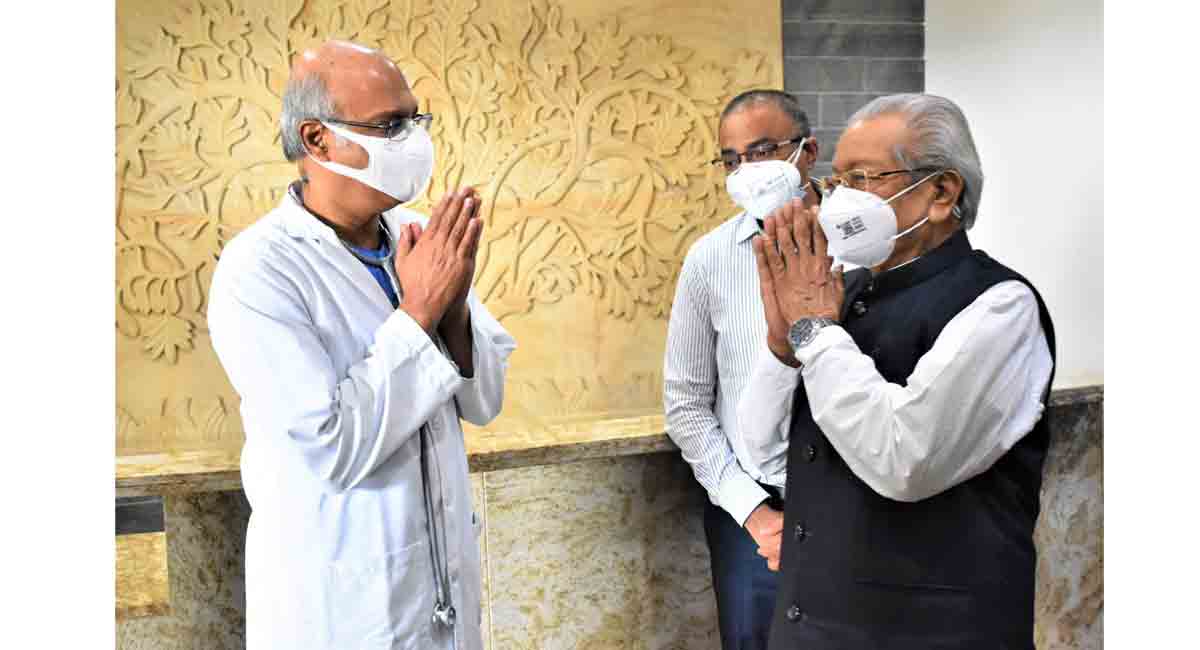 Andhra Pradesh Governor recovers from Covid, discharged from AIG Hyderabad 