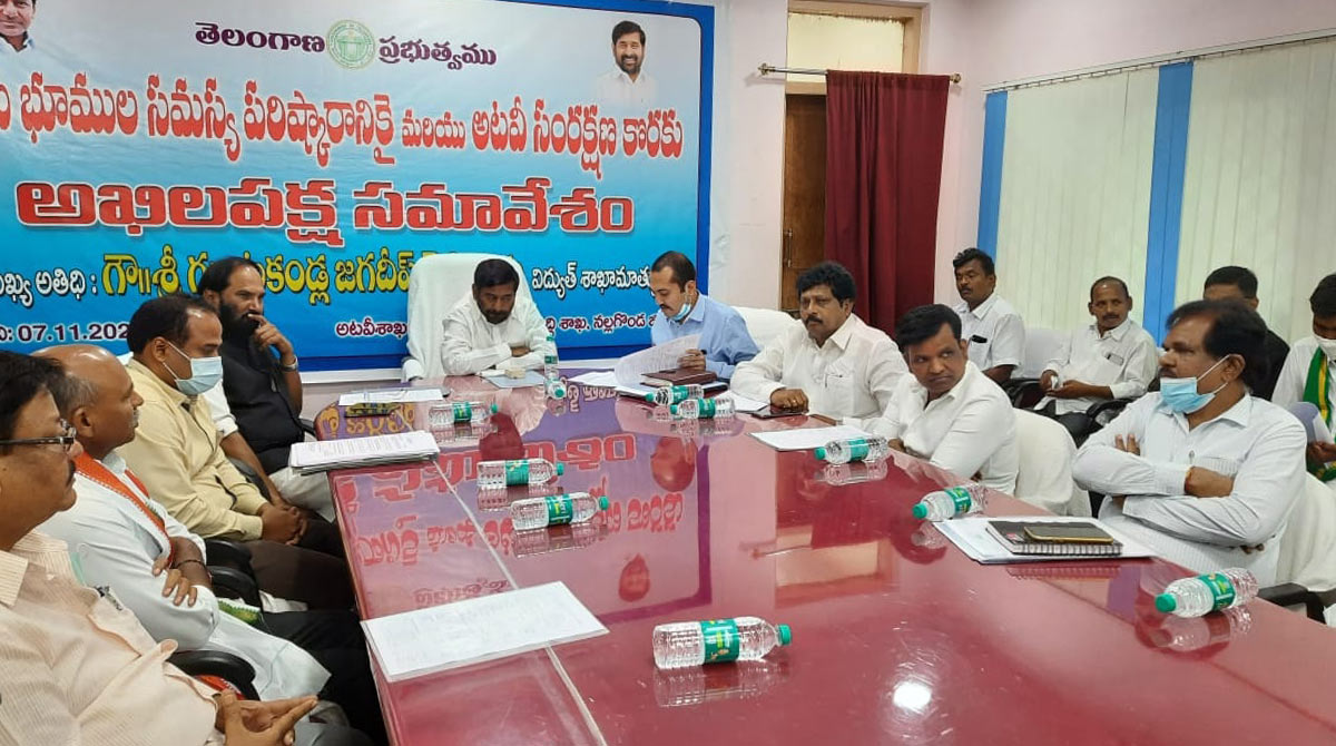 Efforts on for permanent solution to podu lands issue: Jagadish Reddy