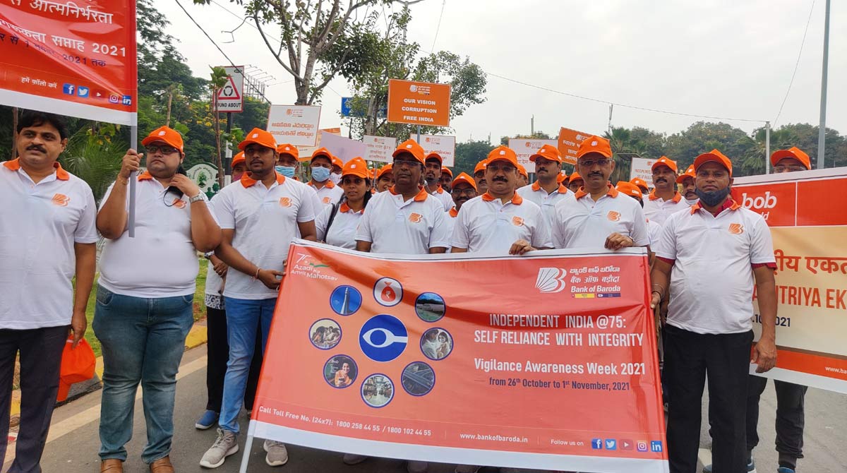 Hyderabad: Walkathon spreads the word against corruption