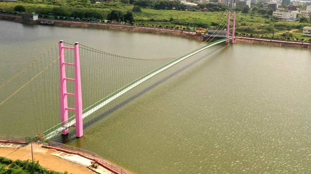Khammam: Lakaram cable bridge  likely to be inaugurated in December