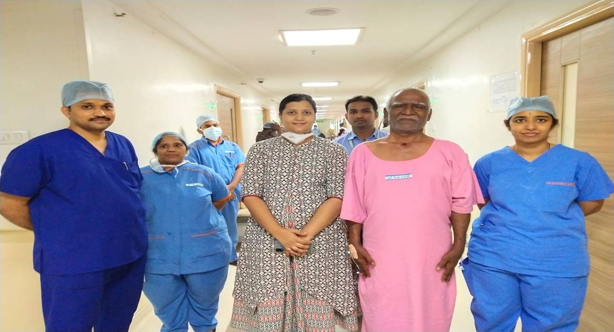 Post Covid-19 patient with unique ailment treated at Global Hospitals