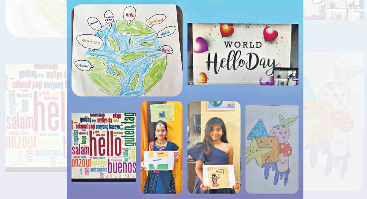 Delhi Public School: Kids learnt to say ‘hello’ in various languages